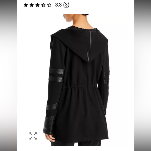 BLANC NOIR
Maitri Traveler Jac $200 black faux leather active casual spring - Picture 5 of 16